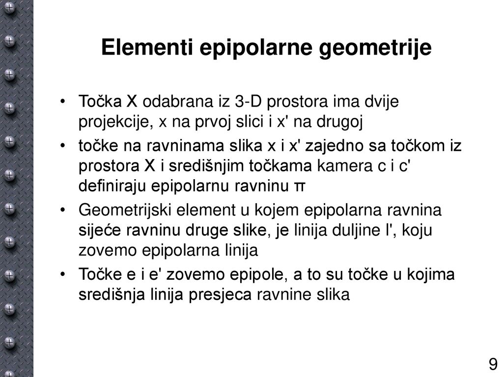 Stereovizijski Sustavi Ppt